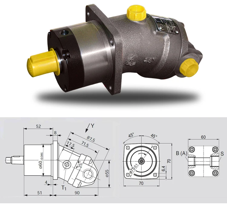 Rexroth R902207144 Axial piston fixed pump A2F5/60R-B7 New NFP 