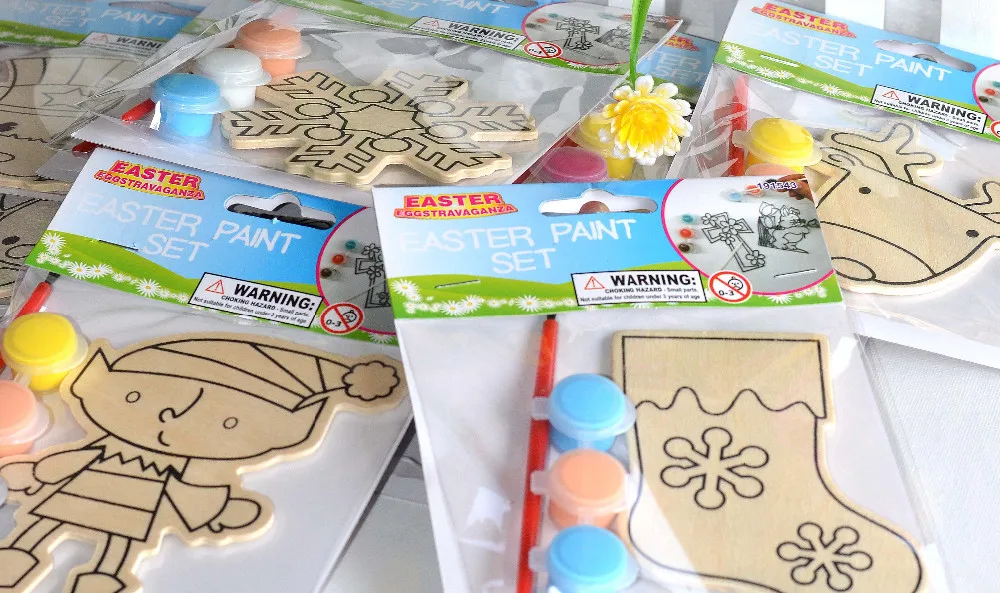 Children Diy Wood Painting Craft Kit Kids Educational Toys Buy Wood Painting Craft Kit wood
