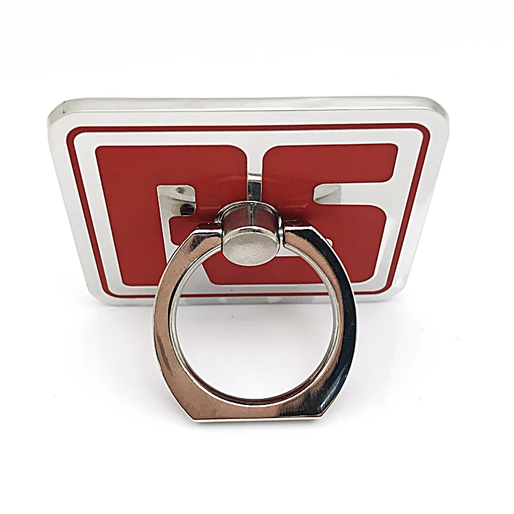 Removable glue 360 Rotation Zinc Alloy Stand Ring Holder for Mobile