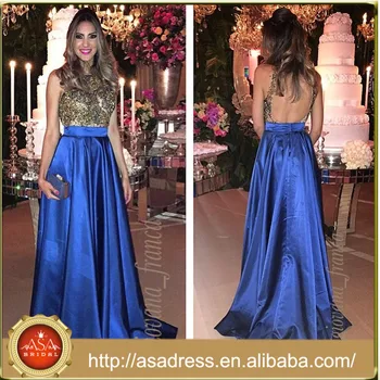 Royal Blue Evening Gowns