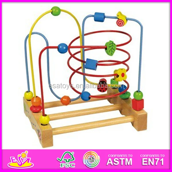 2015 Activity Cube Maze Children's Maze Wooden Bead Maze Toy,Wholesale