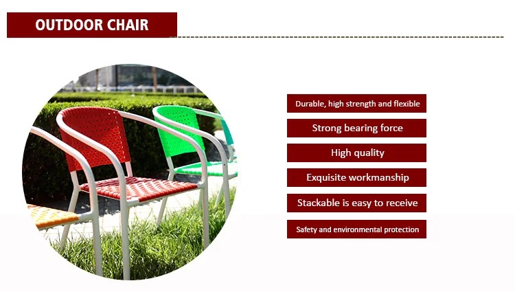 Aluminium Frame Royal Garden Outdoor Rattan Chair Sets XRB-035-B