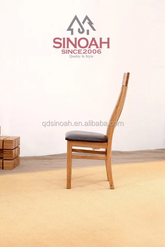 Roble muebles de listones de madera silla de comedor comedor ...