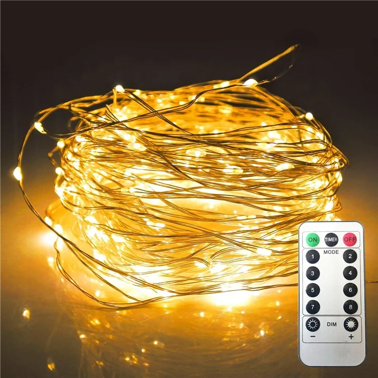 Liangliang 8 Function Remote Controller Waterproof LED String Light Wire