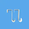 hot product Stick on double sided plastic home use Size 85mm Long OVER-DOOR HOOK for home Plastic hook hanger