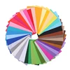 40 pieces / pack DIY Polyester Felt Fabric Thickness Mixed Color DIY Sewing Kit Handmade Patchwork Dolls