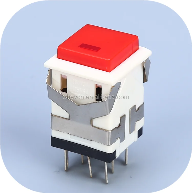 Normal Open 12v Led Kd222 Push Button Switch Momentary Buy 12x12