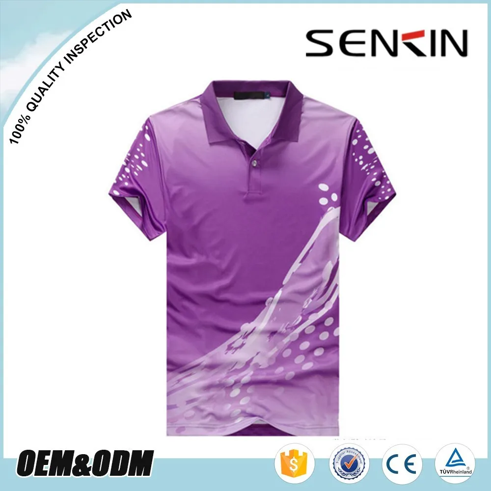 sublimation dri fit shirts