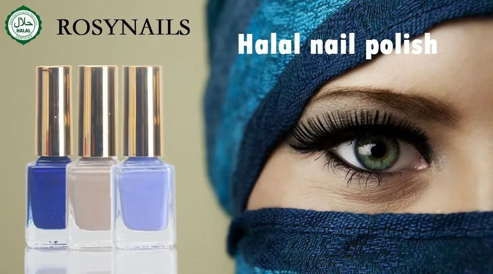Rosynail Professional Water Based Nail Gel Halal Nail Polish For Muslim