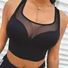 Super hot sexy charming women smart sport bra mesh bra set sports bra with underwire