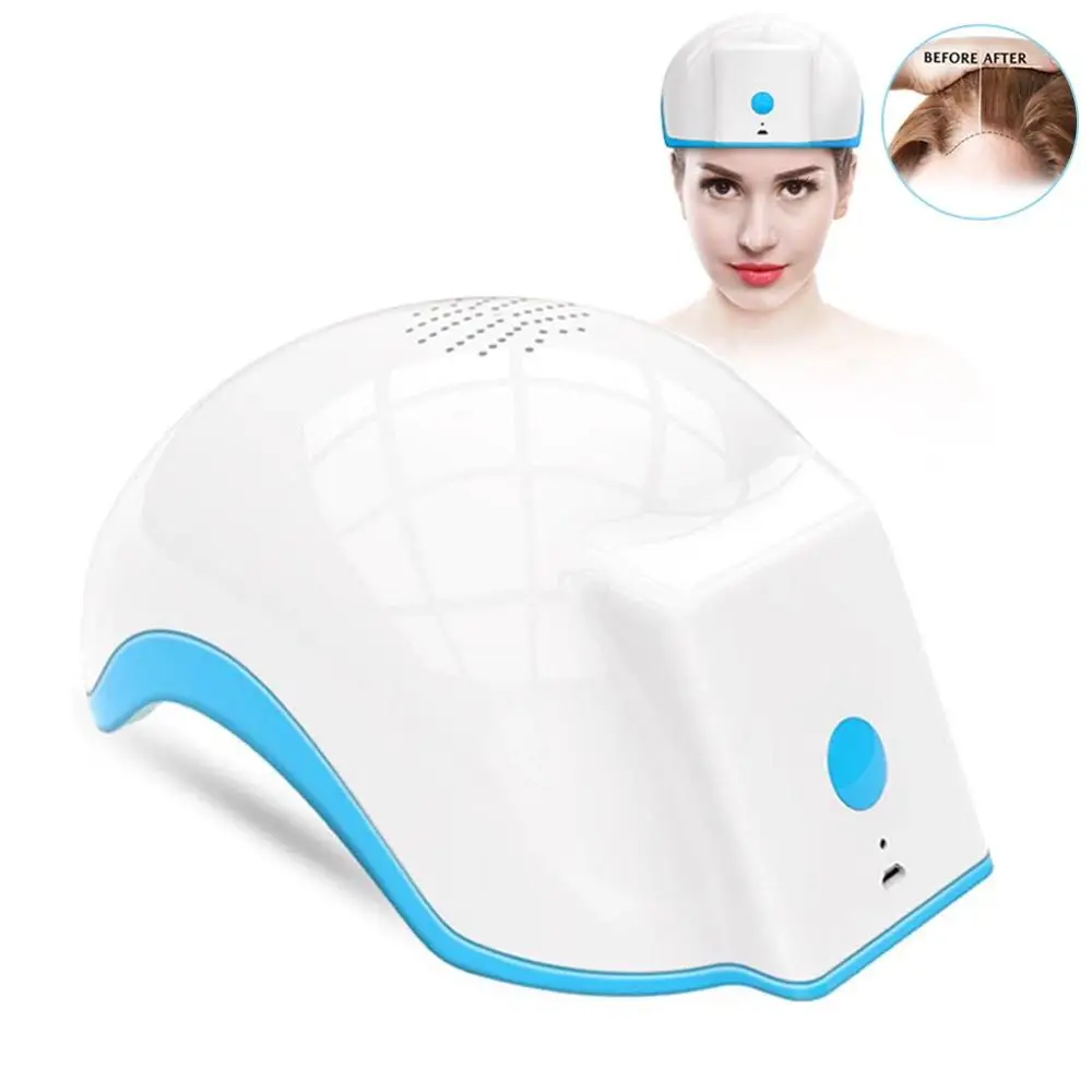 Laser Hair Regrowth RF LED Light Electric Scalp Massager Scalp Stimulator Electric growth hair care machine