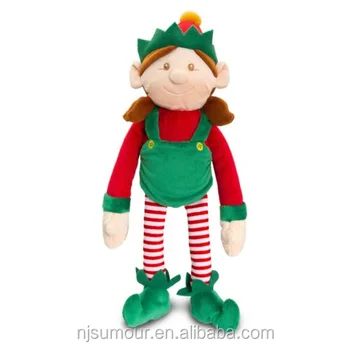 plush girl elf on the shelf
