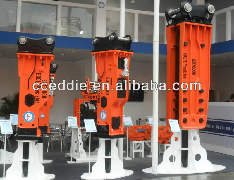 EDT Hydraulic Breaker Bauma Fair.JPG