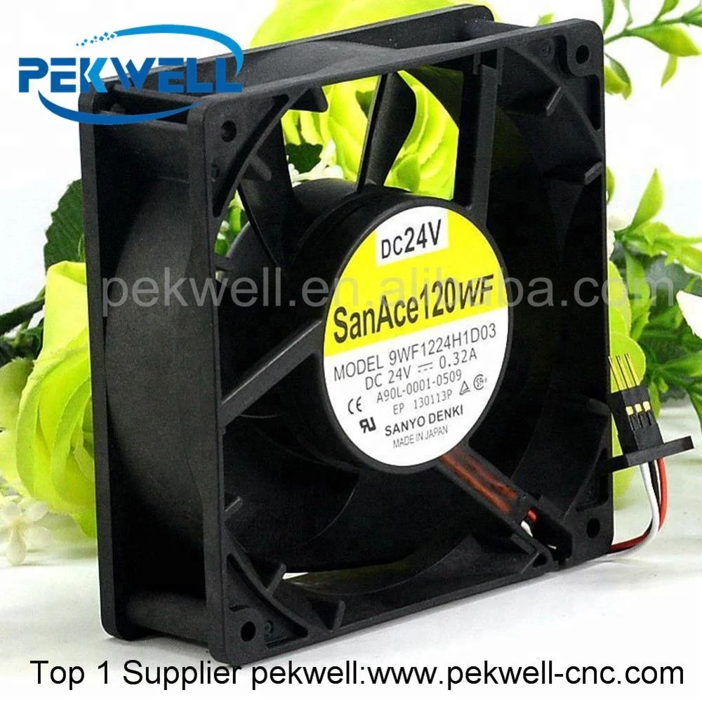 Ventilateur SanAce120WF 9WF1224H1D03 120x120x38mm 24V 3500tr/min Double Roulement à Billes