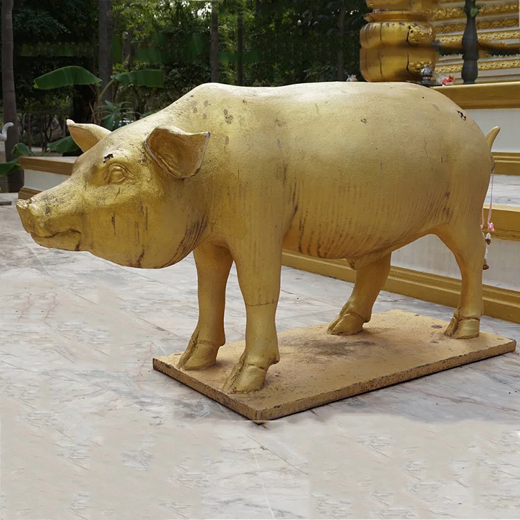 Outdoor Decoration Life Size Bronze Pig Statue For Sale - Buy Bronze