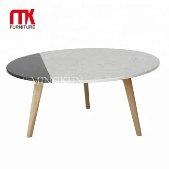 Fashion Modern Style 2 Colors Marble Top Coffee Table 2 Colors Marble Top Coffee Table