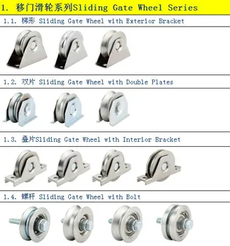 roller door sliding duty track heavy larger