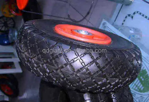 12inch Pneumatic wheel 4.00-4 with plastic rim
