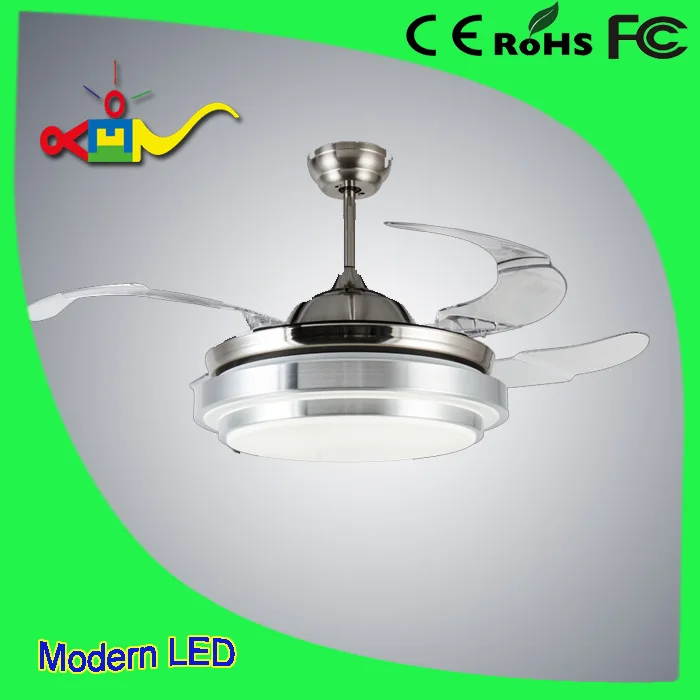 2017 invisible blade ceiling fan light