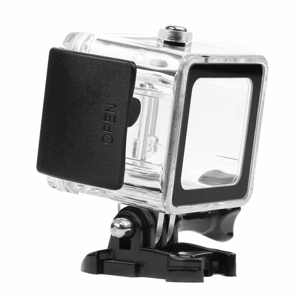 Full Sealed 60m Diving Waterproof Protective Housing Case For Gopro Hero 4 Session Accessories For Go Pro Hero4 Session Buy Waterproof Case For Hero4 Session Waterproof Housing For Gopro4 Session Waterproof Case For