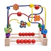 Newly arrival Colorful Shape Sensory toy Wooden beaded toy kids gift