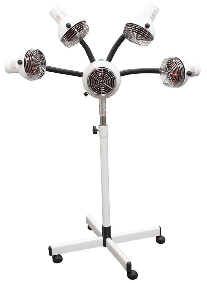 L211 Professional Infrared Therapy Heating Stand Lamp Physiotherapy Heating Massage With 5 Lamp