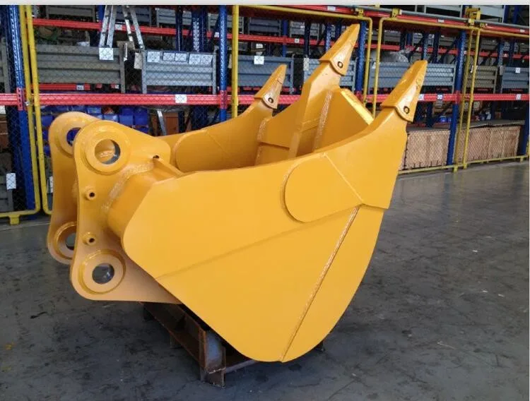 Hardox Super Material Excavator Ripper Bucket With Strong Tiger Teeth