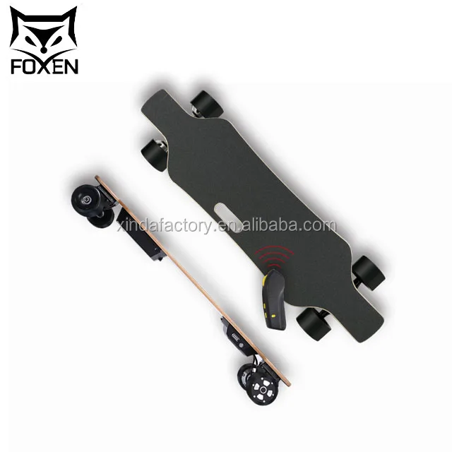 Portable high speed 1000w electric longboard ;skateboard with handle