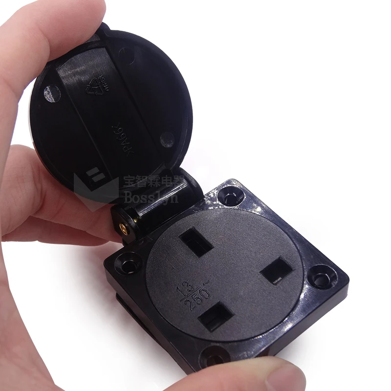13A 250V Singapore Malaysia waterproof socket UK IP44 waterproof electrical sockets