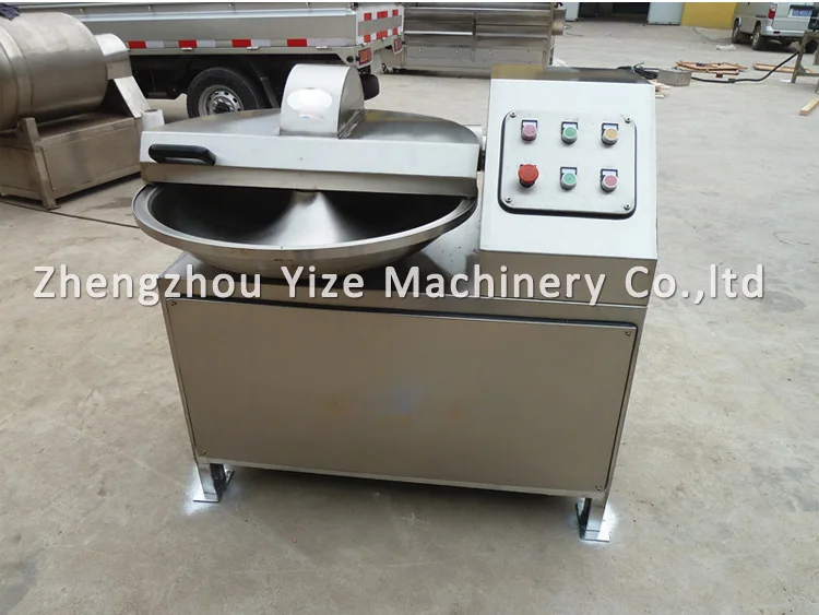 Automatic 304 Stainless Steel Meat Bowl Chopping Machine Meat Cut Mixer ...