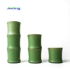 Custom Logo Green Color Bamboo Joint Shape Tea Cup
