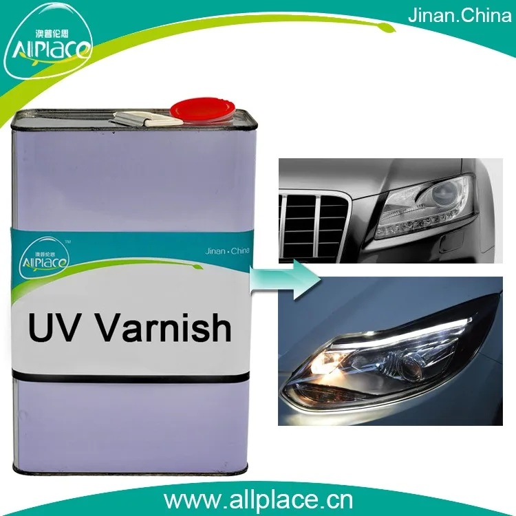 Spray Paint Headlight Coating Liquid Car Lamp Uv Curing Varnish Coating