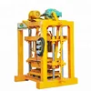 QTJ4-40 manual cement concrete paving interlocking hollow brick block making machine price