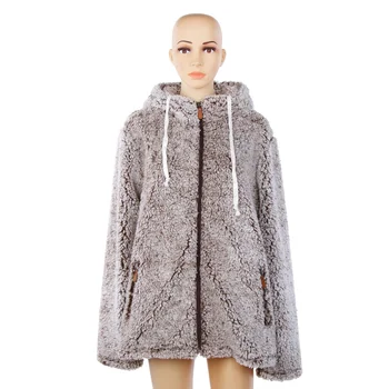 blank sherpa pullover