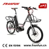 48V14.6AH powerful pedal assist mid drive 38km/h China cargo bicycle