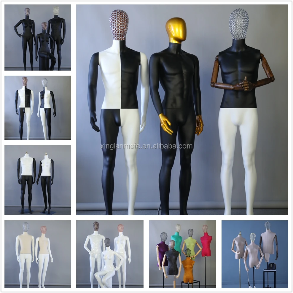 Realistic Muscle Male Mannequin Cheap Full Body Dummy Plastic Big Size