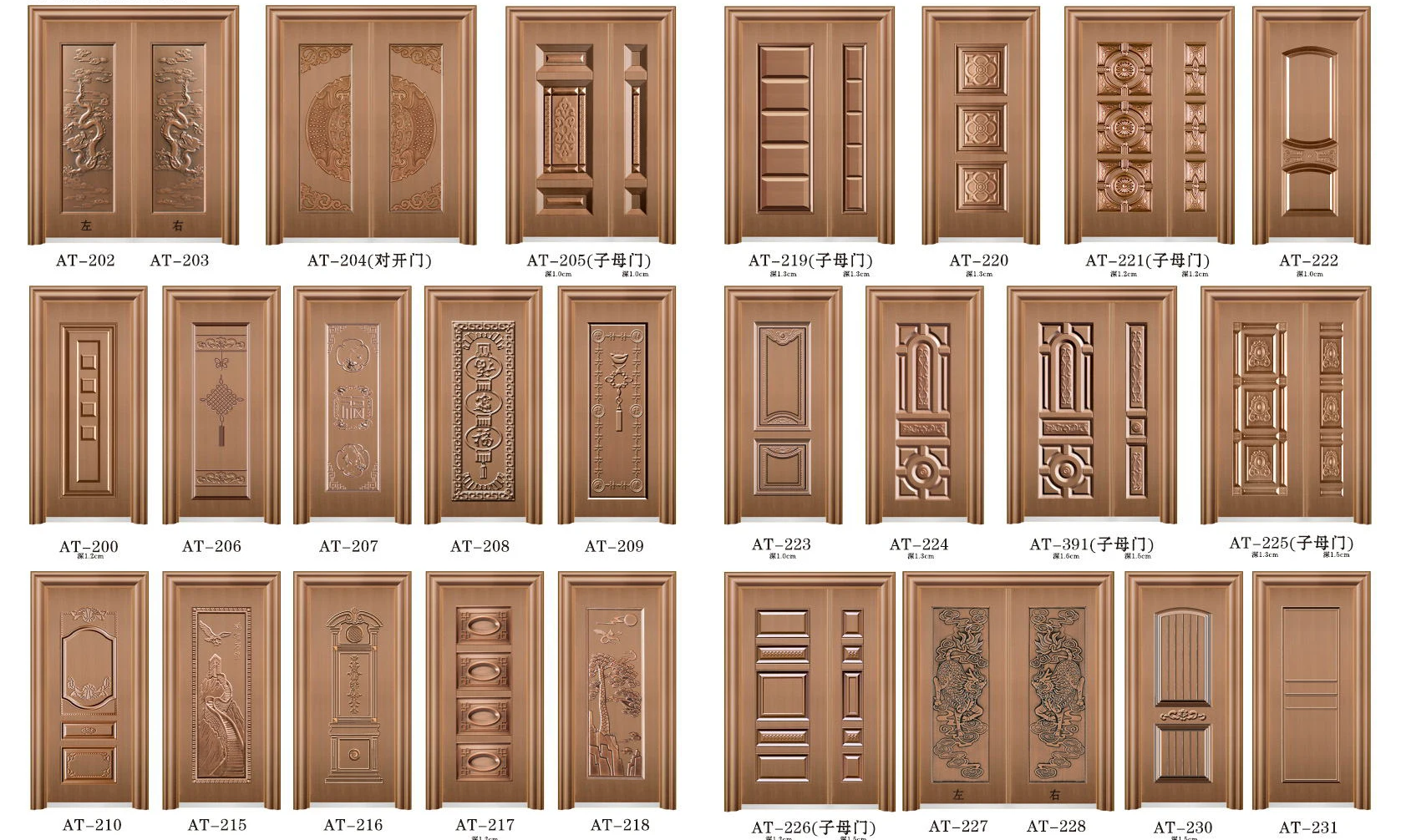 Hot Sale Molded Steel Door Skin Decorative Interior Door Skin Panels
