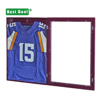 large shadow box for jersey