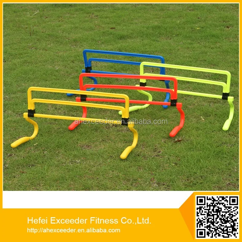Colorful Adjustable And Foldable Soccer Training Speed Agility Hurdles