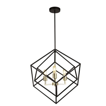 Post Modern Hanging Pendant Lamp Restaurant Iron Geometric Post Modern Hanging Pendant Lamp Restaurant Iron Geometric Light