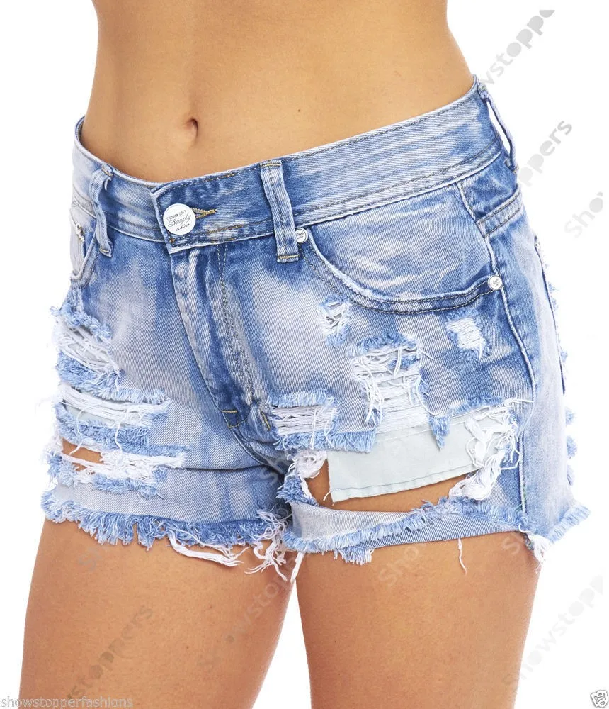 next womens denim shorts