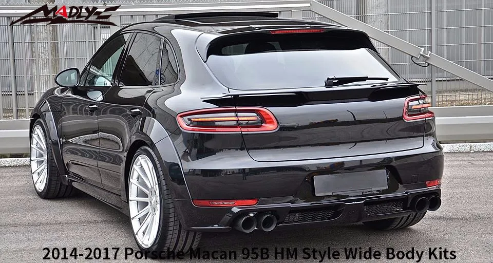 2014-2017 Hm Style Wide Body Kits For Porsche Macan 95b Body Kits For ...