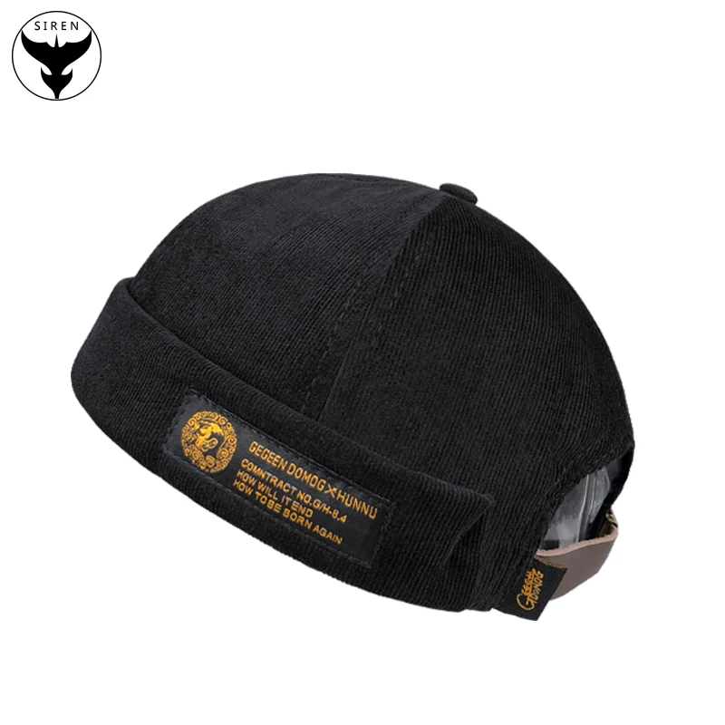 brimless ball cap