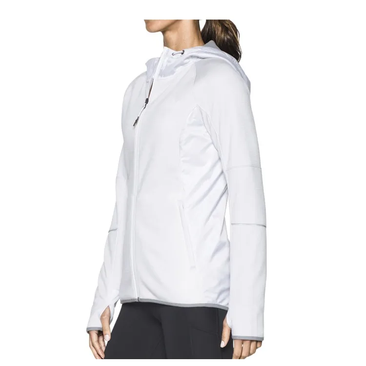 Wholesale Sport White Windbreaker Jacket For Women - Buy Women White ...