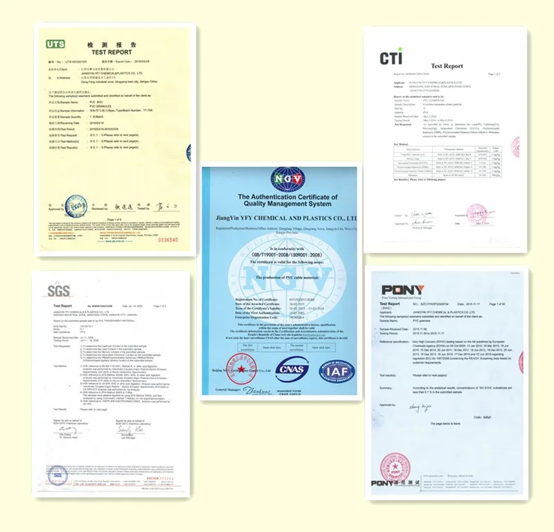 extrusion pvc particle