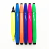 2 in 1 pen highlighter marker rectangle shape highlighter