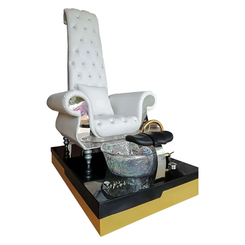 Royal Throne Chairs Beauty Salon Pedicure Chair Pipeless