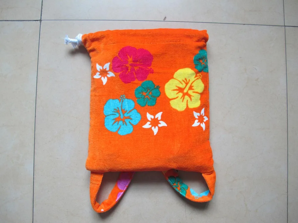 Convertible Printed Beach Towel Backpack Buy Printed Beach Towel