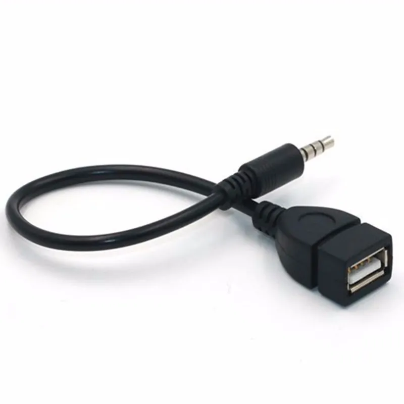 High Quality Usb Female To 3 5mm Jack Trrs Male Audio Converter Adapter