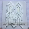 Waterjet Marble Mosaic,Marble Mosaic Pattern,Bathroom Tile for Decoration